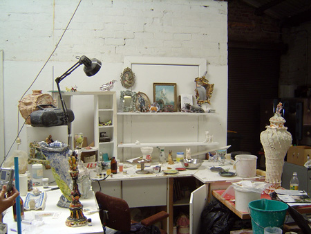 David's studio